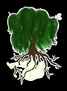 Tree with Body Illustration
